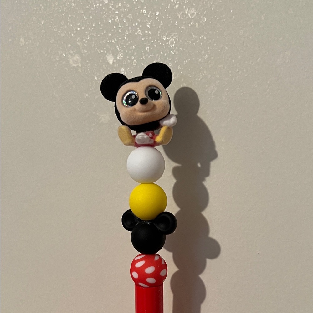 Mickey Mouse Themed Pen - Red, Yellow, Black, White